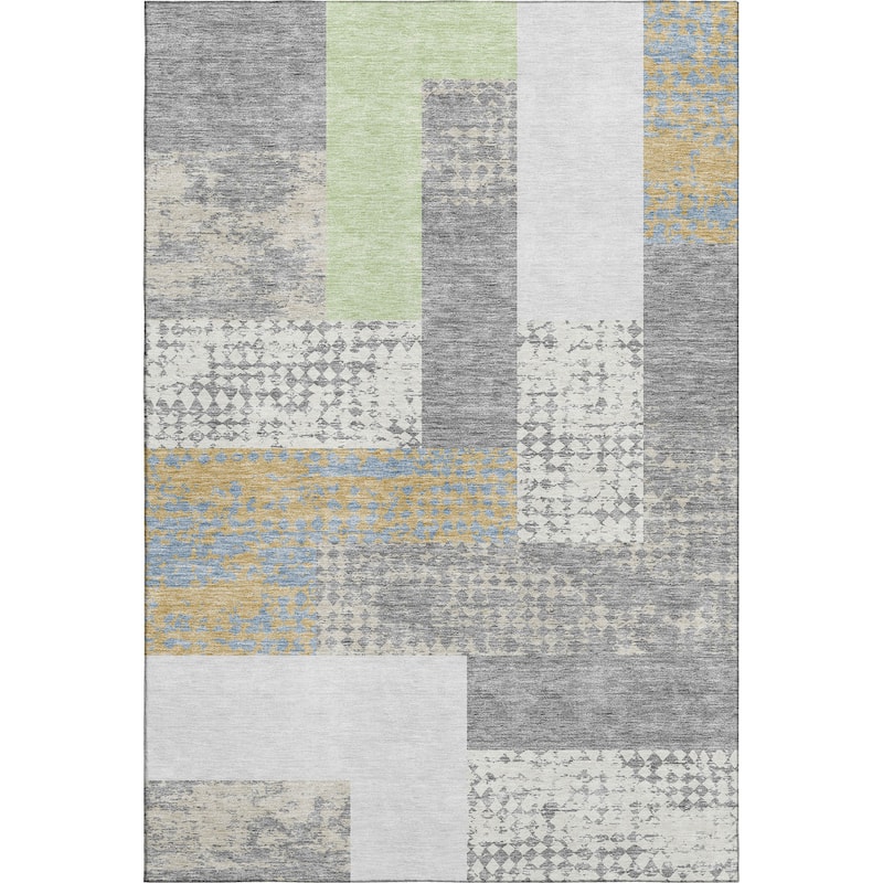 Premium Washable Super Soft Casual Geo Mayfield Rug