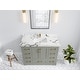preview thumbnail 99 of 161, Willow Collection 48 in W x 22 in D x 36 in H Boston Single Bowl Sink Bathroom Vanity with Countertop
