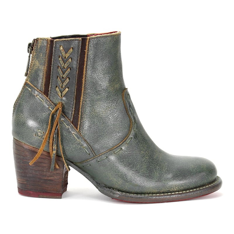 Bed Stu Celestine Leather Heeled Ankle Boot