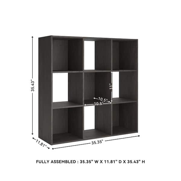 dimension image slide 4 of 8, Signature Design by Ashley Glosmount Cube Organizer