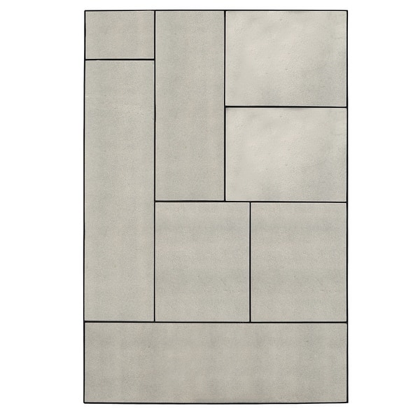 slide 2 of 7, Uttermost Puzzle Piece Oversized Mirror - 40 W X 60 H X 1 D (in)