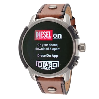 Diesel Men's Griffed 45.5mm Quartz Smartwatch - N/A