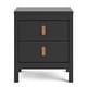 preview thumbnail 5 of 20, Porch & Den Madrid 2-Drawer Nightstand