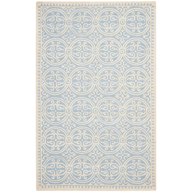 SAFAVIEH Handmade Cambridge Elske Modern Moroccan Wool Area Rug