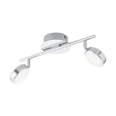 Eglo Salto 2-light Chrome Track Light