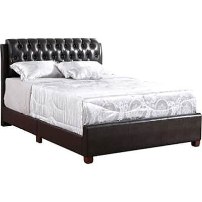 Dark Brown Full Bed with Contemporary Style, Rich Finish and Durable Build for Master Bedrooms or Guest Spaces