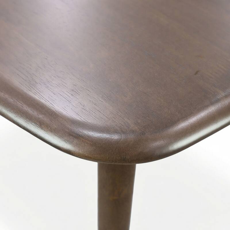 Christopher Knight Home - Modern 5-Piece Wooden Counter Height Dining Table Set with 4 Upholstered Slat Back Stools