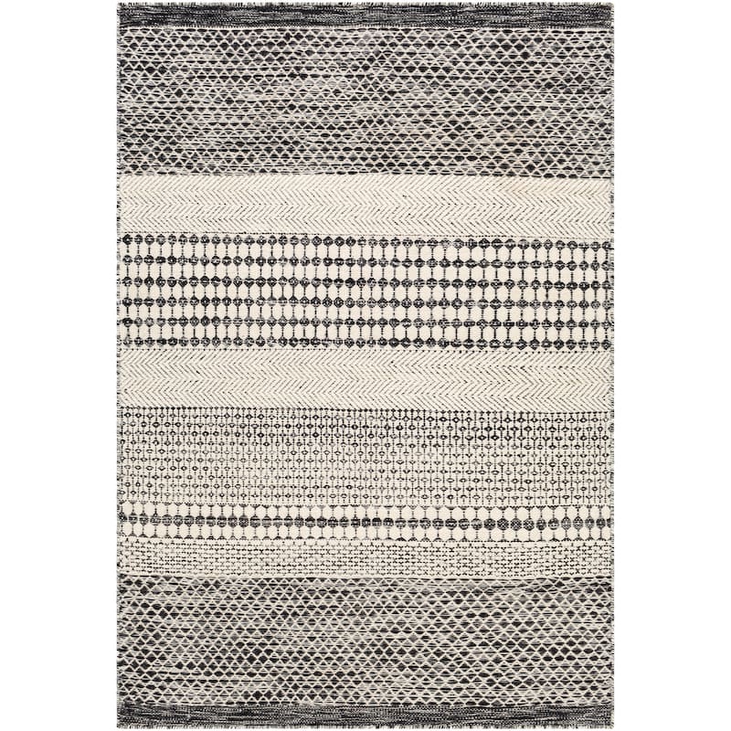 Livabliss Artuqid Handmade Boho Geometric Wool Area Rug