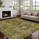 preview thumbnail 41 of 101, Machine Washable Indoor/ Outdoor Global Inver Chantille Rug