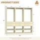 preview thumbnail 9 of 30, 25'' W Freestanding Closet System with 2 Wooden Drawers and Adjustable Shoes Rack and Hanging Rod,Walk-in Closet Organizer