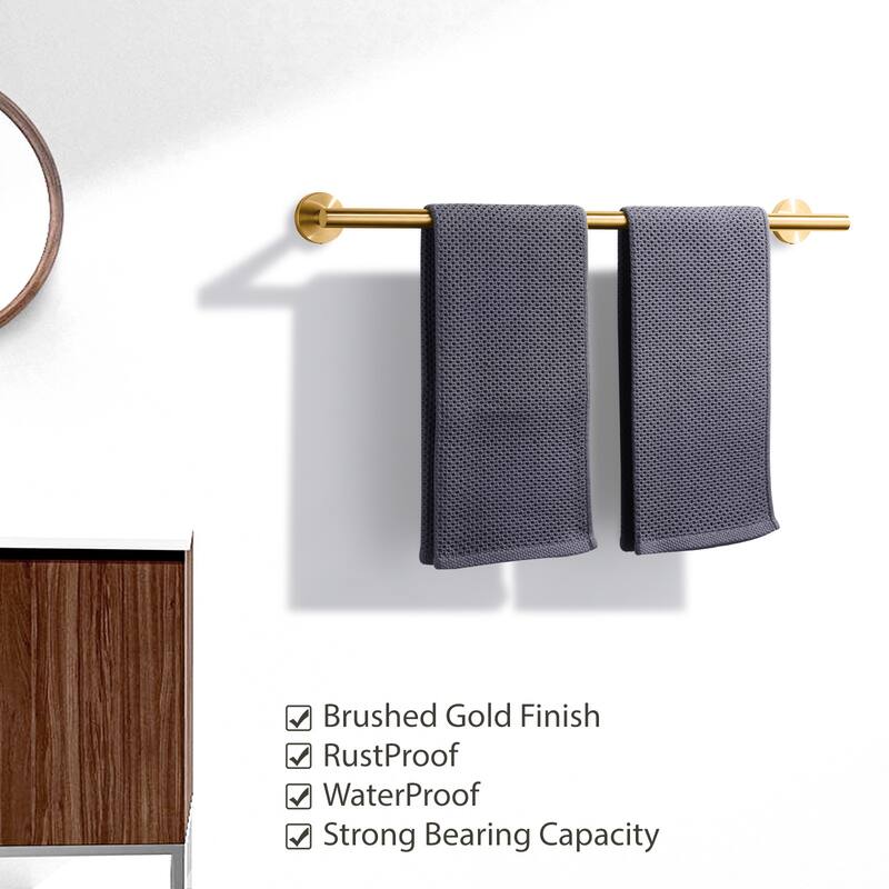 WOWOW Mutiple length Wall Mounted Stainless Steel Towel Bar