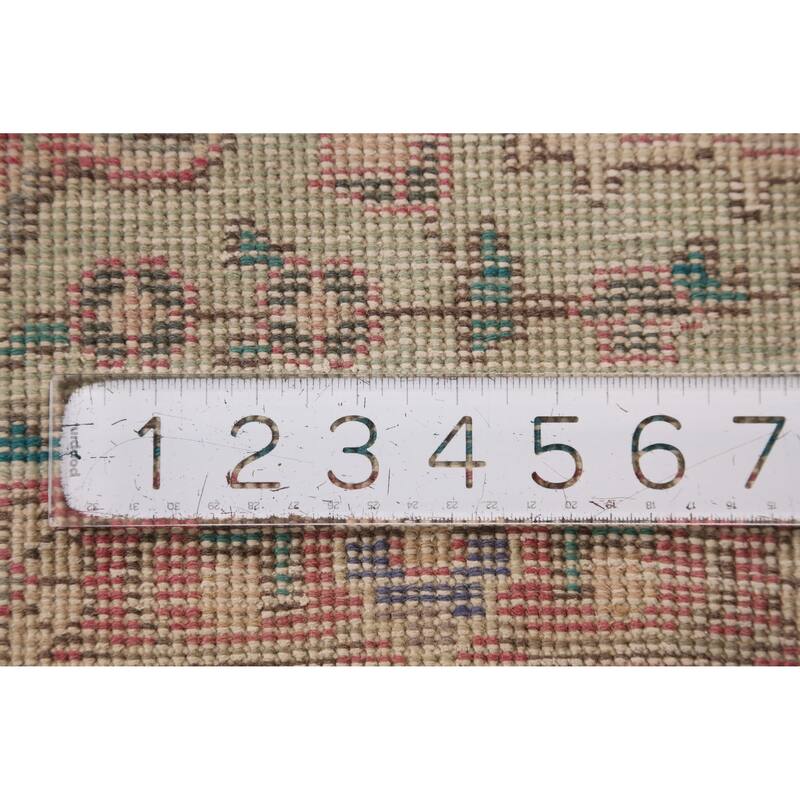 Hand Knotted Oriental 100% Wool Carpet Traditional Medallion Brown Tabriz Area Rug - 4' 9'' X 3' 0''