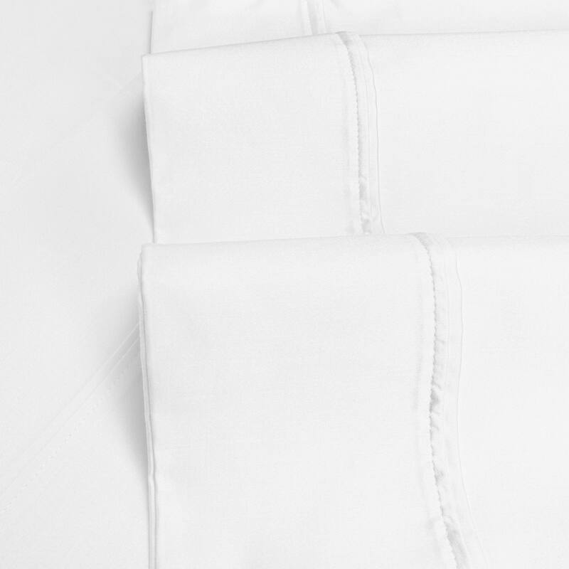 ﻿Superior 1200 Thread Count Egyptian Cotton Solid Bed Sheet Set