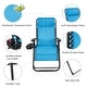 preview thumbnail 13 of 11, Costway Oversize Lounge Chair Patio Heavy Duty Folding Recliner - Single