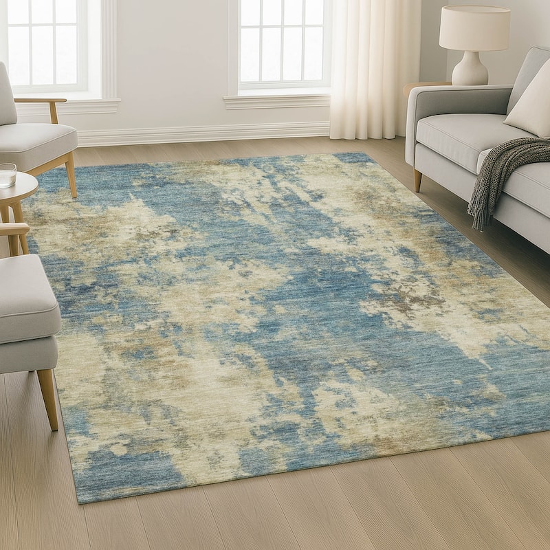 Premium Washable Super Soft Abstract Casual Mayfield Rug