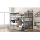 preview thumbnail 12 of 32, Full over Full Bunk Bed with 2 Drawers and Ladder for Bedroom