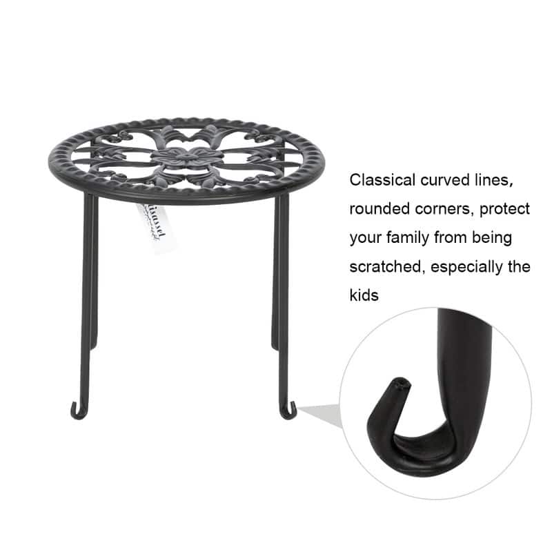 4Pcs Round Original Patented Plant Stand Flower Pot for Indoor Outdoor