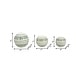 preview thumbnail 7 of 21, Sagebrook Home Orbs - 6" x 6" x 6"