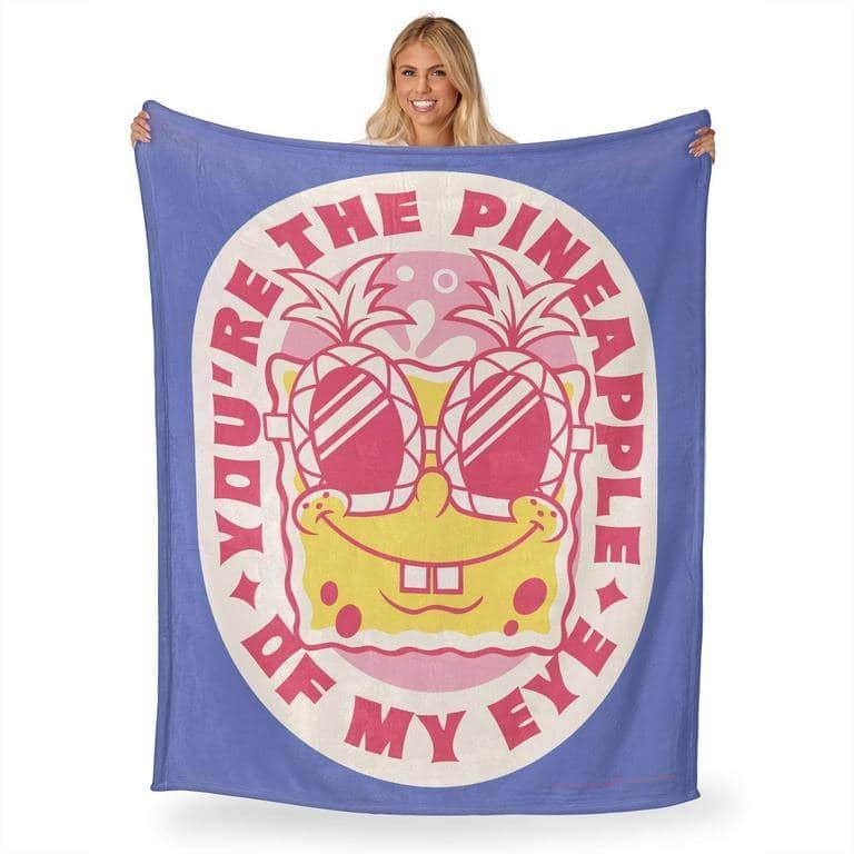 Nickelodeon Spongebob Squarepants Silk Touch Throw Blanket