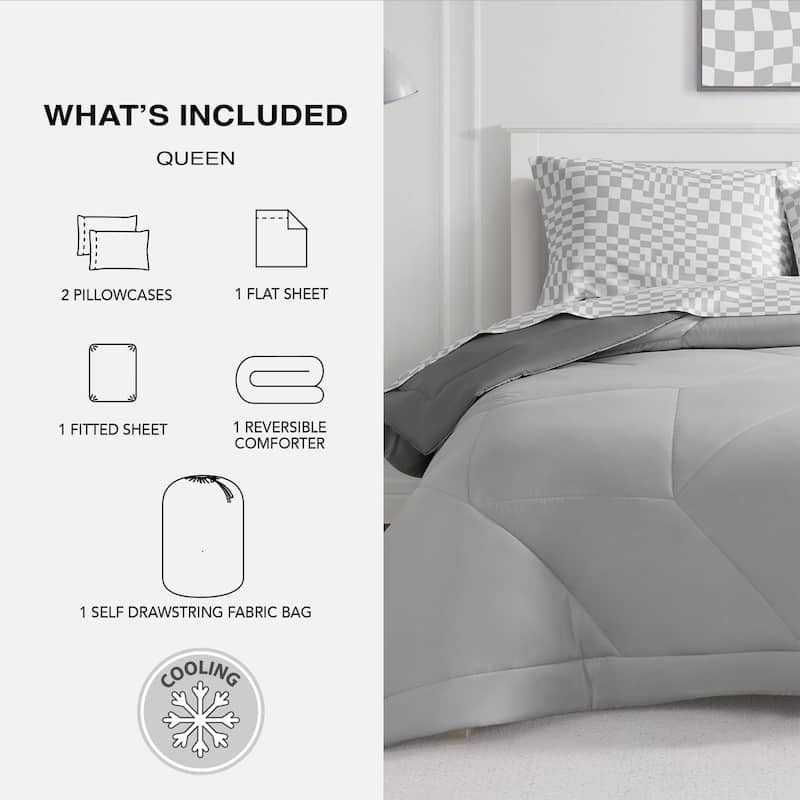 Cooling Technology 5-Piece Bed in a Bag