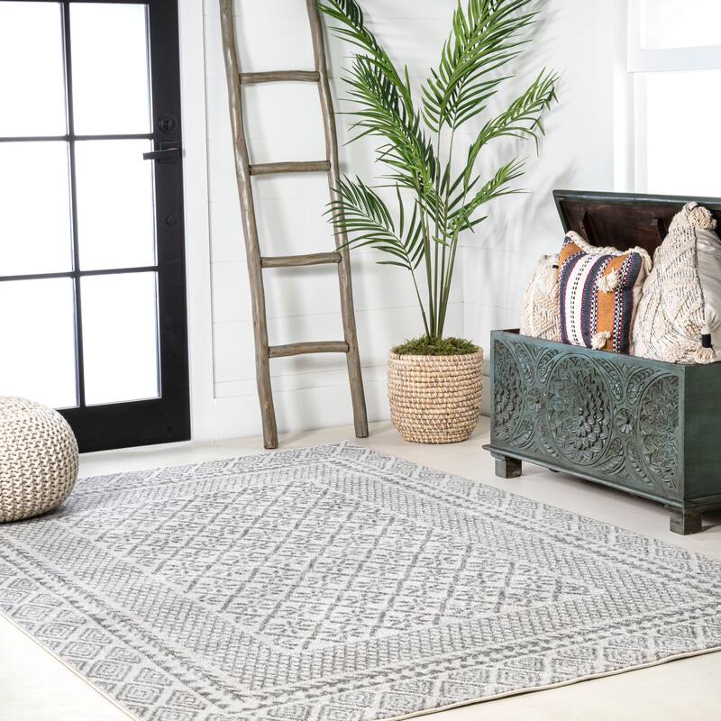 JONATHAN Y Amir Modern Geometric Boho Rug Area Rug
