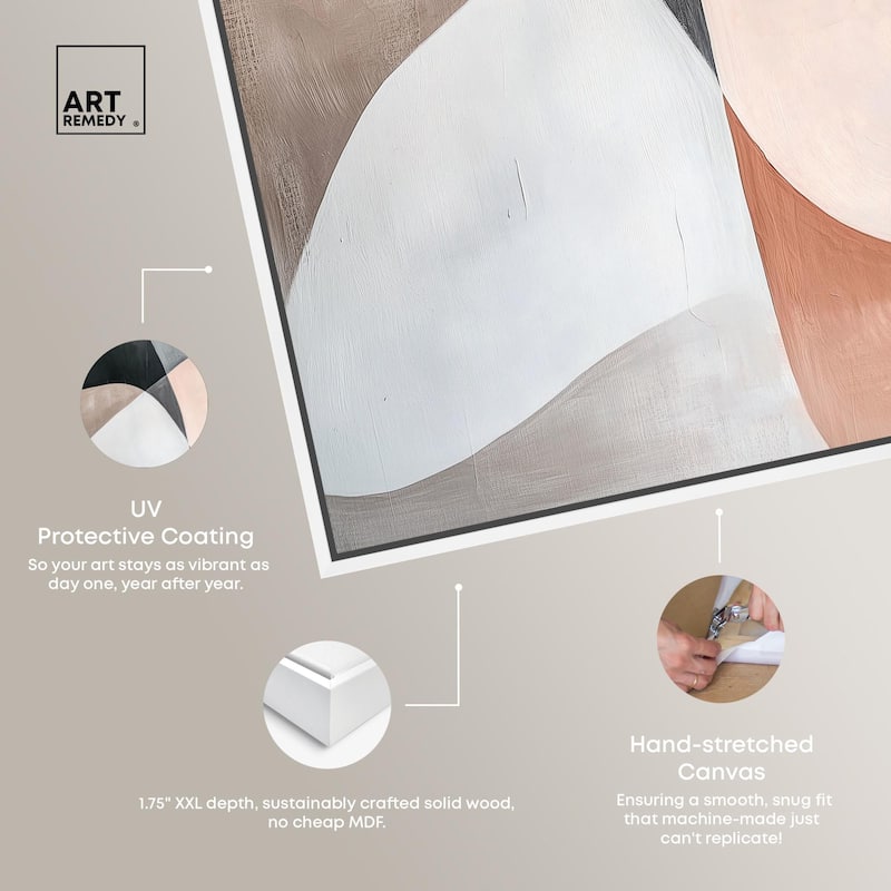 Curved Contour Canvas by Art Remedy