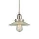 Option Brushed Satin Nickel / Clear Halophane