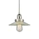 Option Brushed Satin Nickel / Clear Halophane