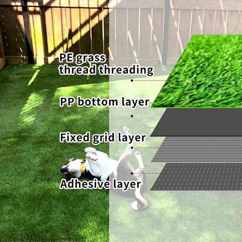Premium Artificial Turf w/Durable Rubber Backing