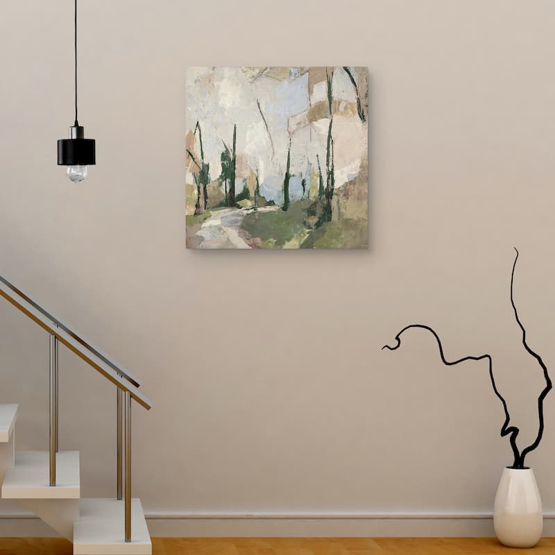 Quiet Path by Julie Devine Canvas Art Print