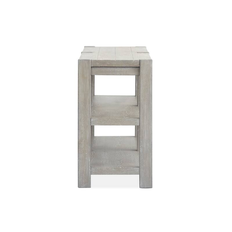 Magnussen Home Burgess Calico Grey Rectangular Sofa Table - 64''W x 17''D x 29''H
