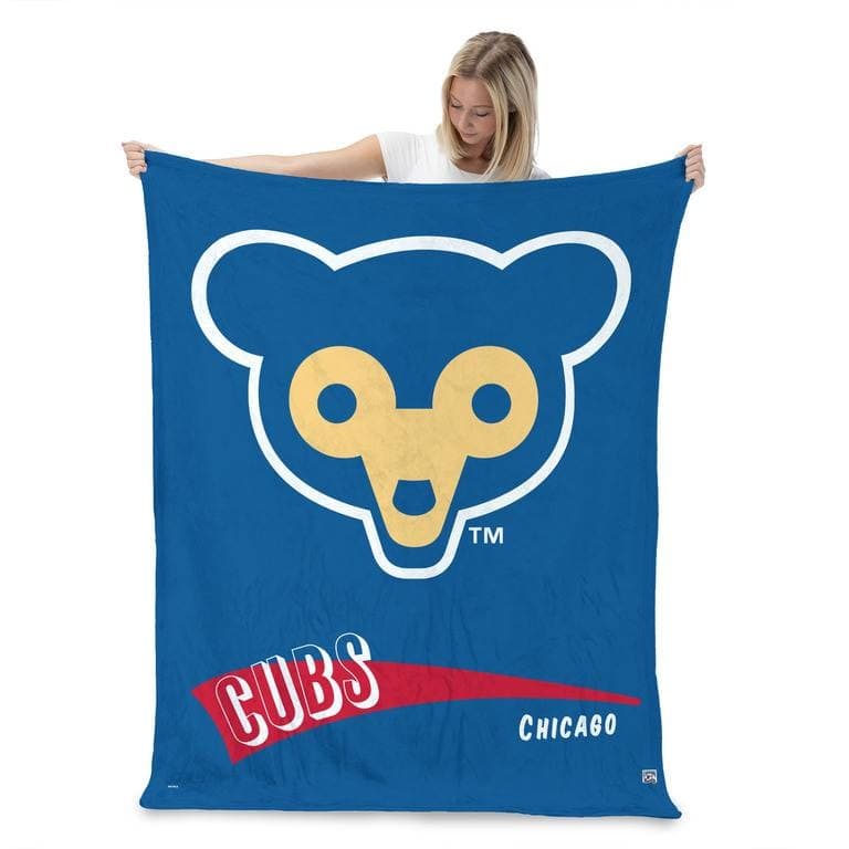 MLB CC Throwback Silk Touch Throw Blanket