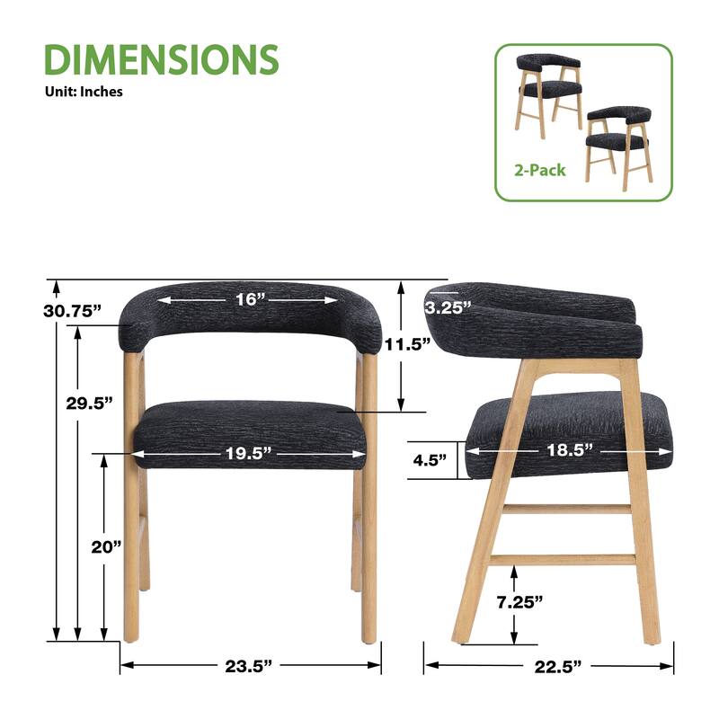 Kaley Dining Chair 2-Pack