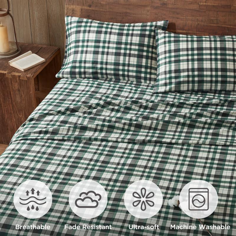 Woolrich Cotton Flannel Sheet Set