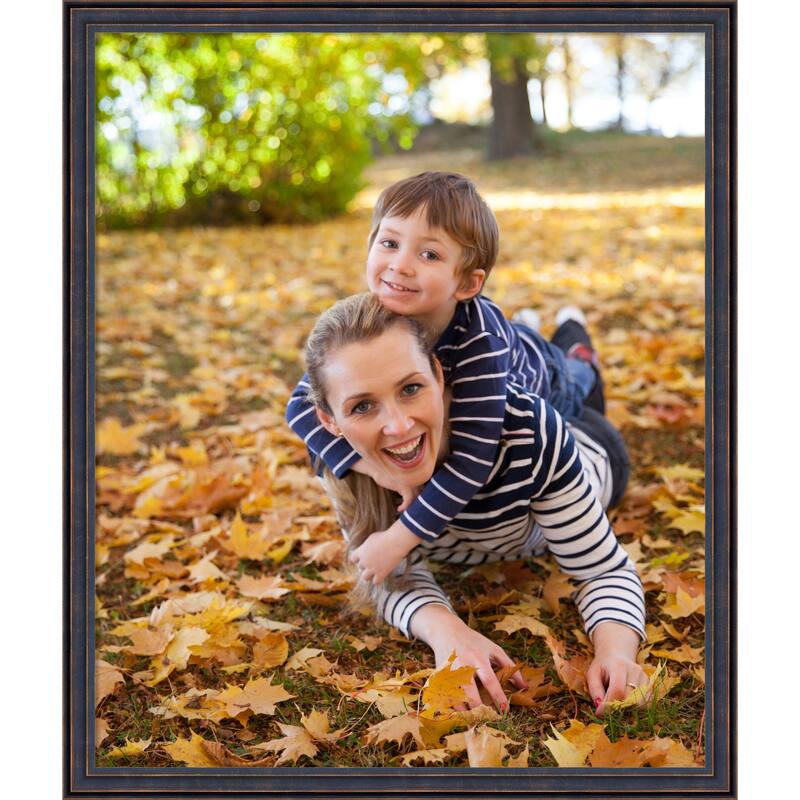 Dark Bronze Scoop Framed Picture Frame, Photo Frame - 20x24