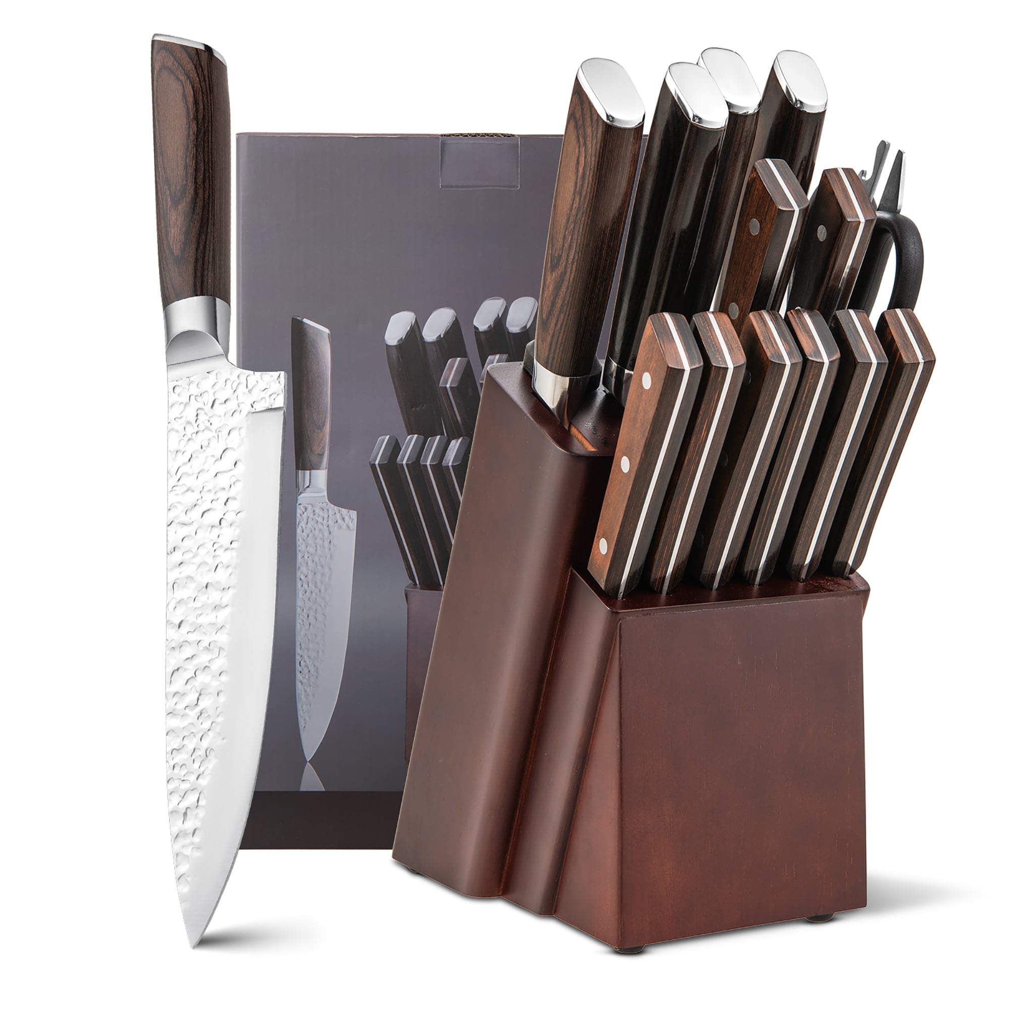 Wolfgang Puck 6-piece Forged Cutlery Set with Magnetic Block