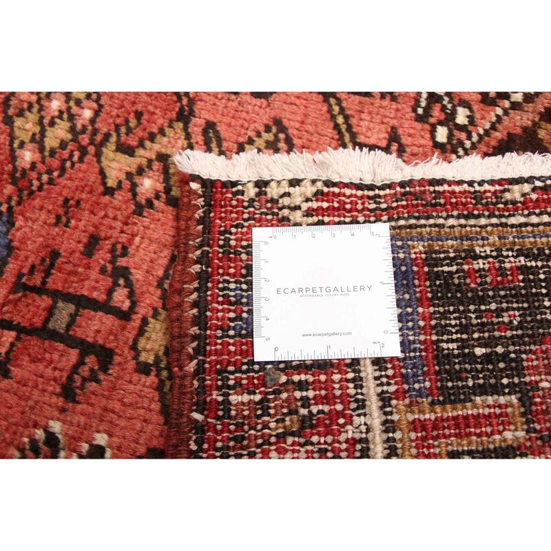 ECARPETGALLERY Hand-knotted Sarabi Dark Red Wool Rug - 8'4 x 11'1