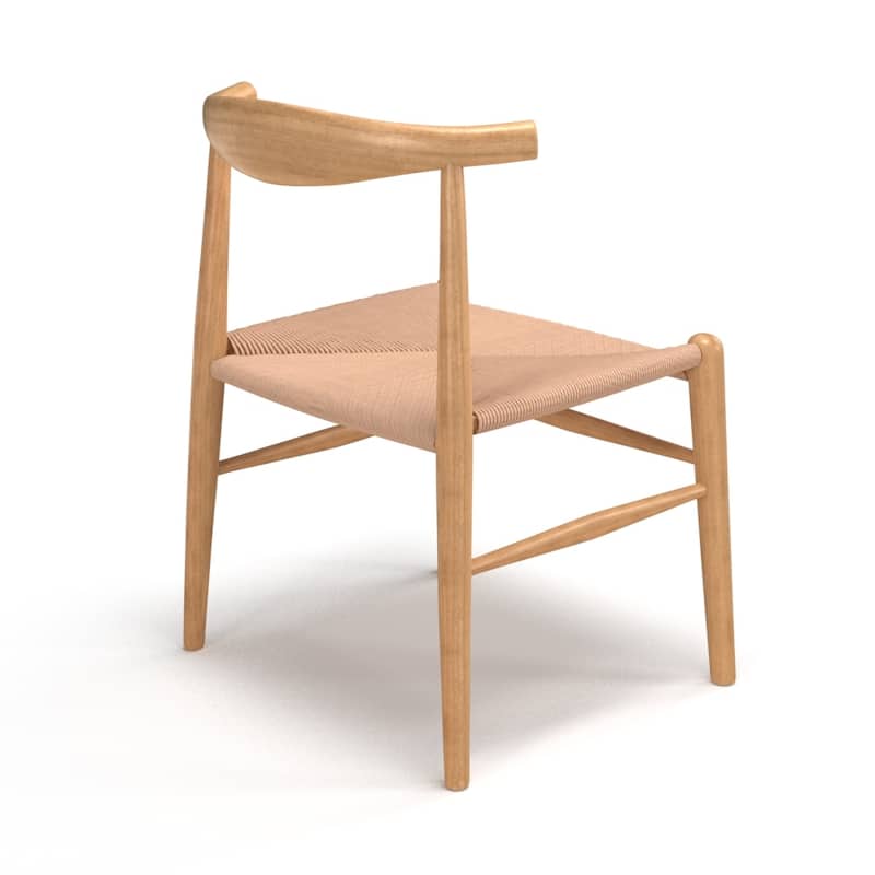 Troy Papercord Dining Chair Black Frame
