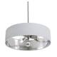Option Satin Nickel / White / Silver
