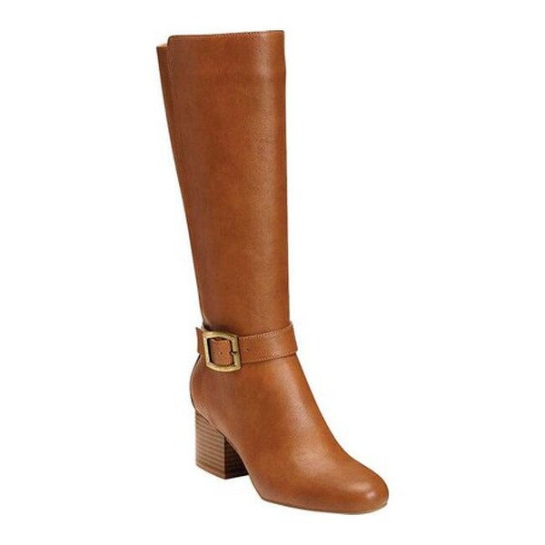 tan knee boots women's