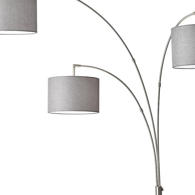 HomeRoots74" White Metal - 35