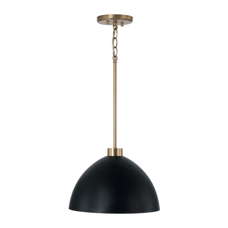 Ross 1-Light Pendant - 13"W x 8.75"H