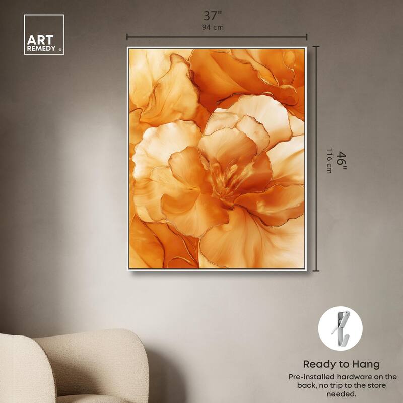 Sunlit Bloom I Canvas by Art Remedy