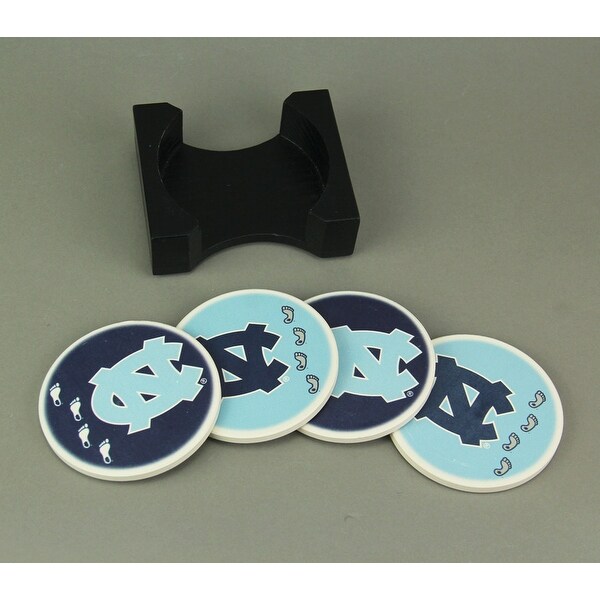 University of NORTH CAROLINA Coasters 4 pack Set NCAA