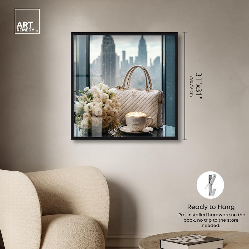 Glam by the Window New York Shadowbox by Art Remedy