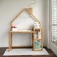 preview thumbnail 1 of 3, P'kolino Casita Desk - Kid's Wood Desk - Chair not included White/Natural