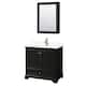 Option Dark Espresso, Chrome Trim, Giotto Quartz Top