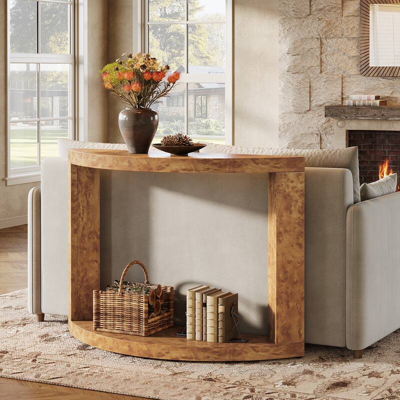 2 Tier Console Table for Living Room