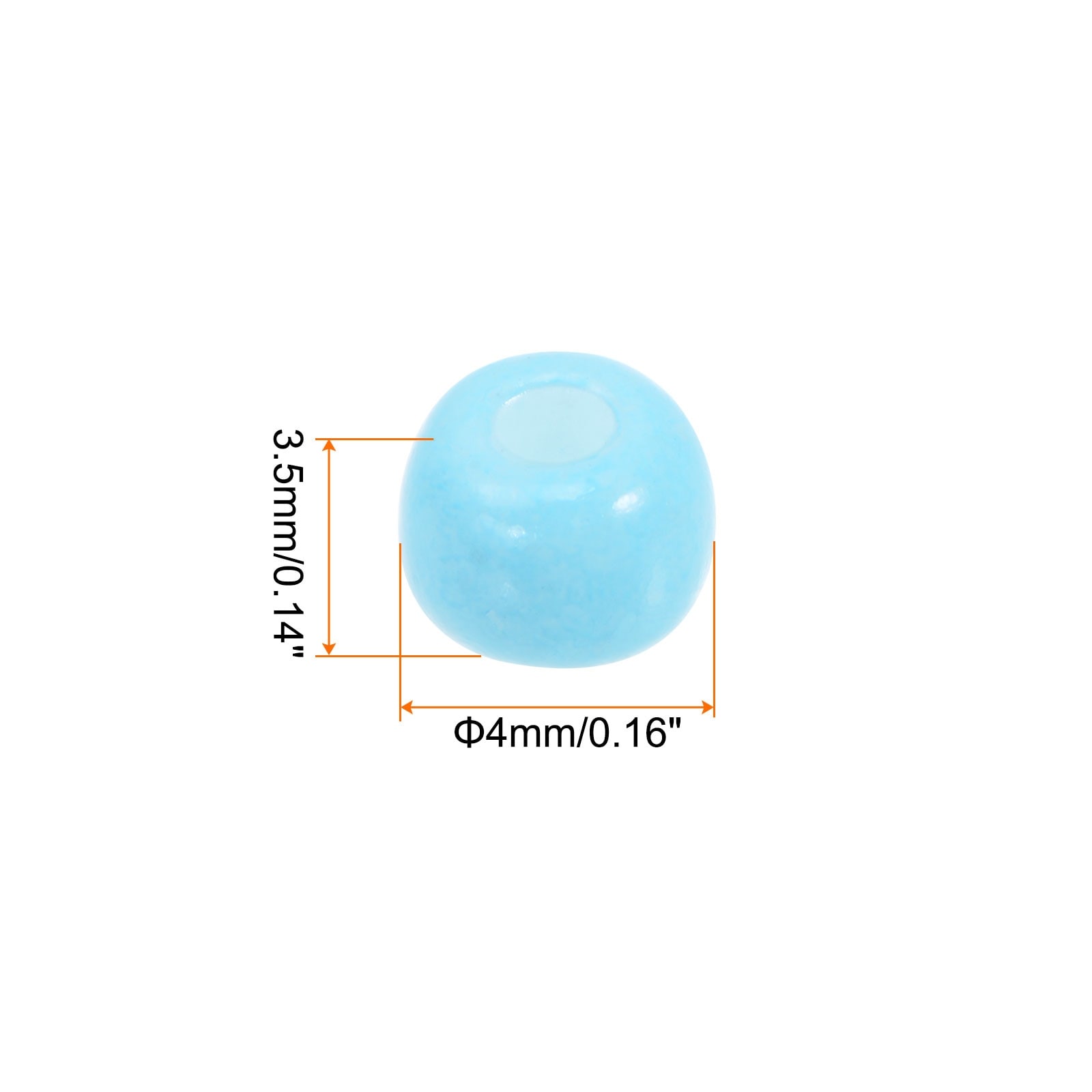 Glass Beads Loose Tiny Round Mini Beads for Bracelet Earring Rings Jewelry Making