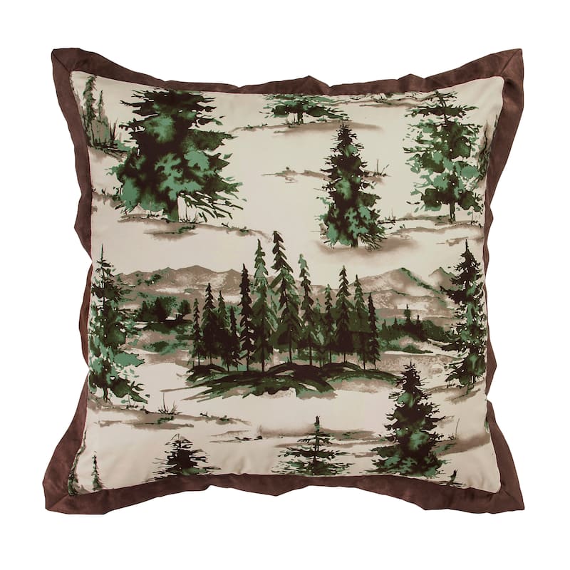 Paseo Road by HiEnd Accents Joshua Euro Sham, 27"x27"